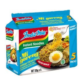 Indomie Mi Goreng BBQ Chicken 85g 5 Pack