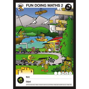 Clever Kiwi Fun Doing Maths Book 2 Year 4 Plus Multi-Coloured