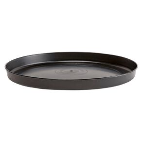 IP Plastics Round Saucer Black 40cm