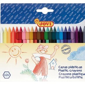 Jovi Plastic Crayons 24 Pack