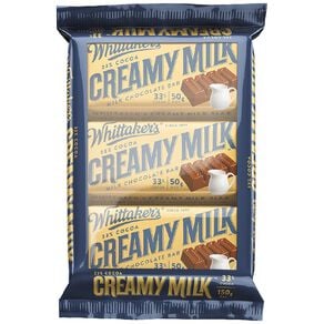 Whittaker's Slab Creamy Milk 3 Pack