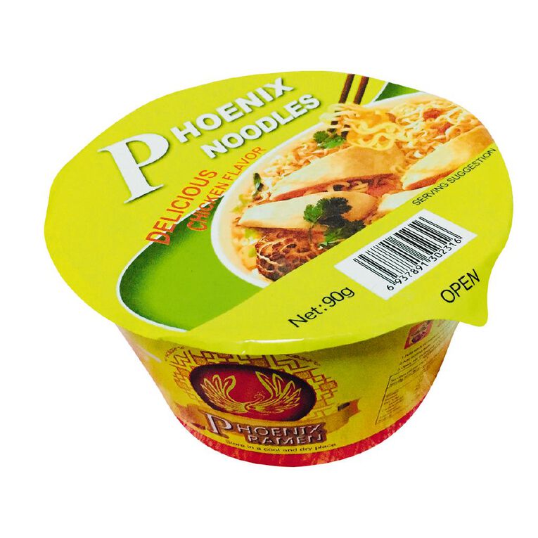 Phoenix Bowl Chicken Noodles 90g, , hi-res