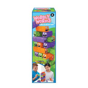 Wobbly Worms Tower Balancing Game