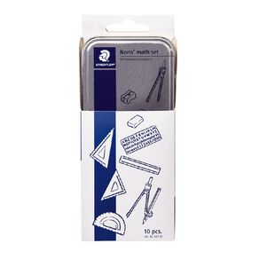 Staedtler Noris Club Math Set 10 Piece Multi-Coloured