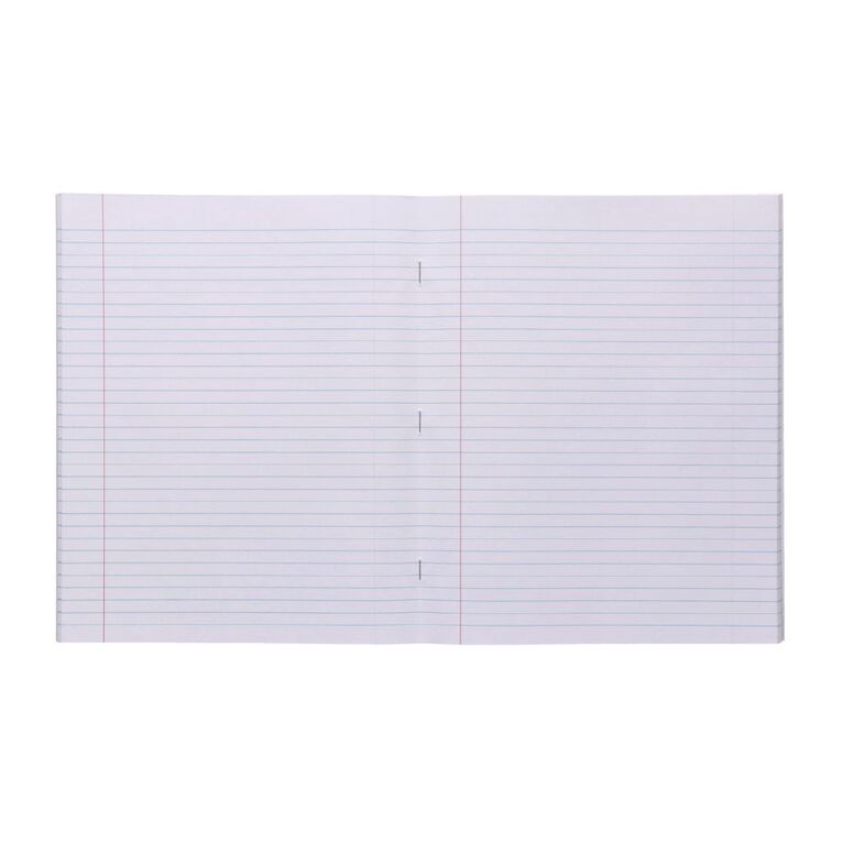 WS Exercise Book 1B5 7mm Ruled 40 Leaf Red Mid, , hi-res