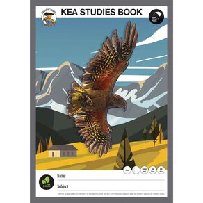 Clever Kiwi Kea Studies Book 64 Page Multi-Coloured