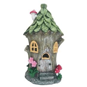 Kiwi Garden Solar Gnome House Home