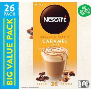 Nescafe Cafe Menu Caramel 26 Pack