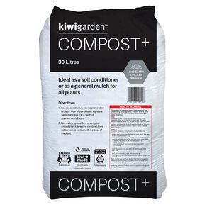 Kiwi Garden Compost Plus 30L