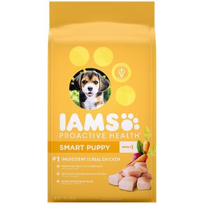 Iams Proactive Puppy Dry Dog Food Chicken Bag 3.18kg