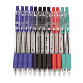 WS Sprint Grip Ballpoint Pens Assorted 12 Pack