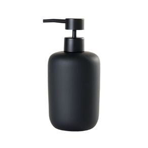 Living & Co Soap Dispenser Ceramic Black 450ml