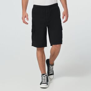 H&H Men's Elasticated Waist Cargo Shorts