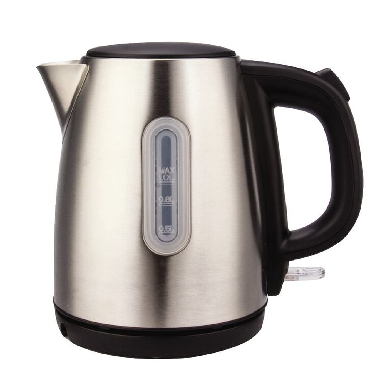 Living & Co Compact Kettle - 1L* Stainless Steel, , hi-res