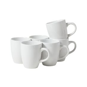 Living & Co Essentials Mug 6 Pack White