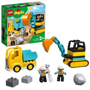 LEGO DUPLO Truck and Tracked Excavator 10931