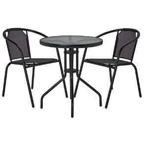 Living & Co Tahiti Bistro Setting 3 Piece