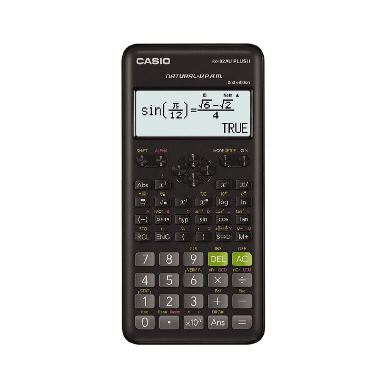 Casio FX82AUPLUSII2 Scientific Calculator, , hi-res