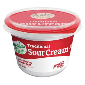 Meadow Fresh Sour Cream Traditional 250g