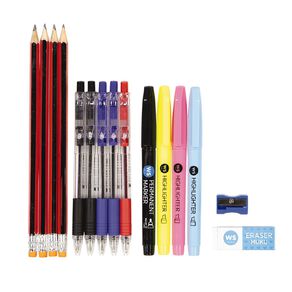 WS Writing Pack Assorted Assorted 15 Pack