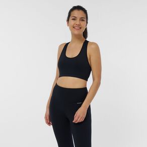 Active Intent Women's Plain Crop Top