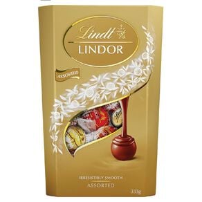 Lindt Lindor Cornet Assorted 333g