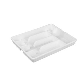 Living & Co Expandable Cutlery Tray White