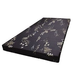 Living & Co Foam Mattress Black Single