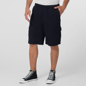 H&H Men's Elasticated Waist Cargo Shorts