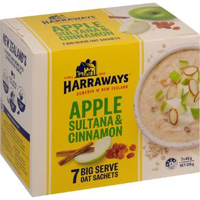 Harraways Apple Sultana Cinnamon 7 Sachets 315g