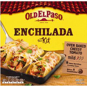 Old El Paso Enchilada Tortilla Kit 520g