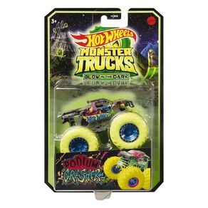 Hot Wheels Monster Trucks Glow in the Dark 1:64 Scale