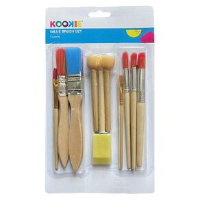 Kookie Value Wooden Brush Set 15 Pack