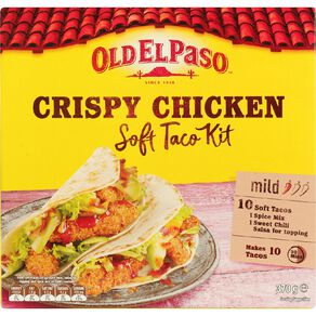 Old El Paso Crispy Chicken Soft Taco Kit 370g