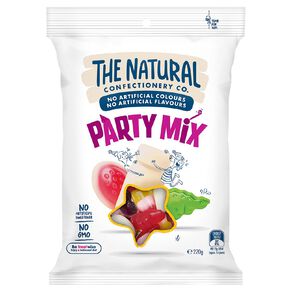 The Natural Confectionery Co. Party Mix 220g