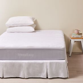 Living & Co Mattress Protector Terry White