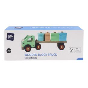 Play Studio Wooden Block Truck