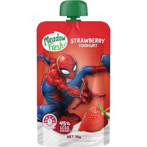 Meadow Fresh Strawberry Yoghurt Pouch 70g