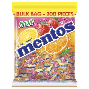 Mentos Bag Fruit 540g