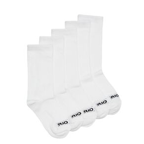 Rio Kids' School Crew Socks 5 Pack