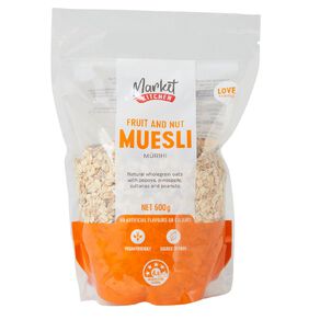 Market Kitchen Fruit and Nut Muesli 600g