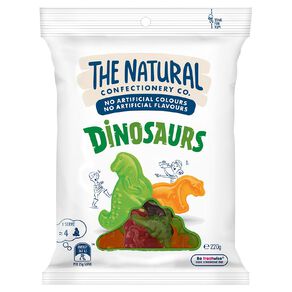 The Natural Confectionery Co. Dinosaurs 220g