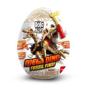 Zuru Robo Alive Mega Dino Fossil Find Surprise Egg Assorted