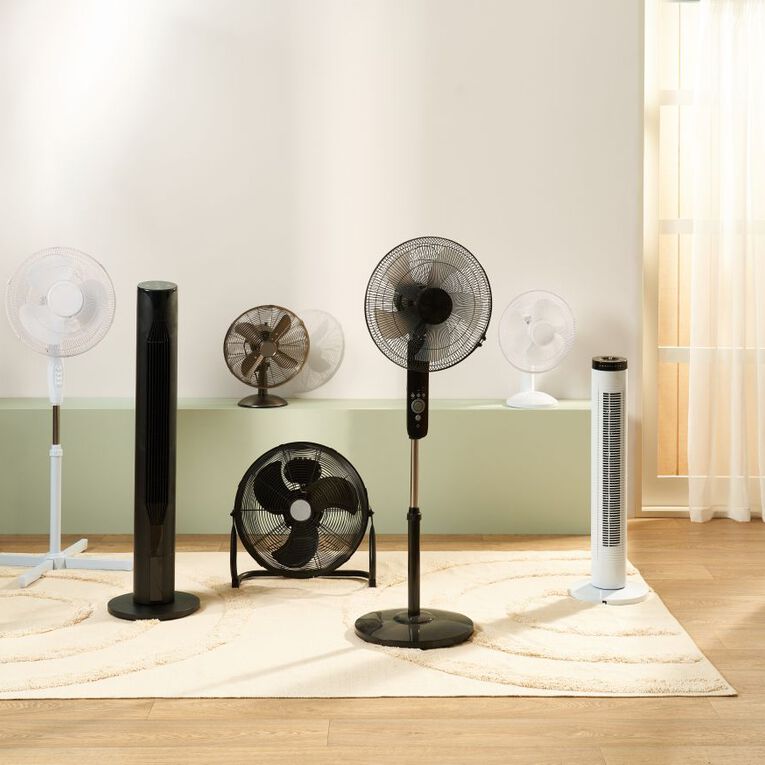 Living & Co Pedestal Fan 40cm, , hi-res