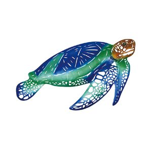 Kiwi Garden Metal Sea Turtle Wall Art 35cm x 20cm