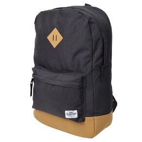 H&H Recycled Vintage Backpack Black 15L