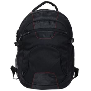 H&H Recycled University Backpack Black 25L