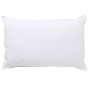 Living & Co Pillow Premium Cotton Fibre Firm White