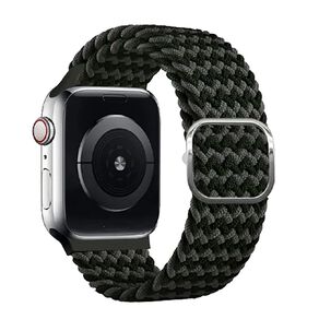 Swifty Braided Replacement Strap for Apple Watch 38/40/41mm Green/Grey