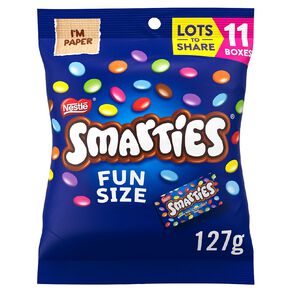 Smarties Funpack Bag 127g